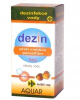 Aquar Dezin FAG 30 ml (proti zákalům vody a k potlačení prvoků)